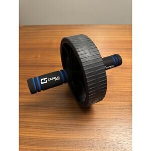 Capelli Sport Ab Wheel Roller Black Exercise Strengthen & Tone Absominal Muscle